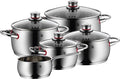 WMF Cookware Set Quality One - Stainless Steel - 5 Pieces