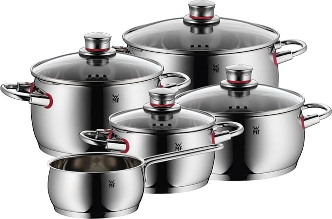 WMF Cookware Set Quality One - Stainless Steel - 5 Pieces