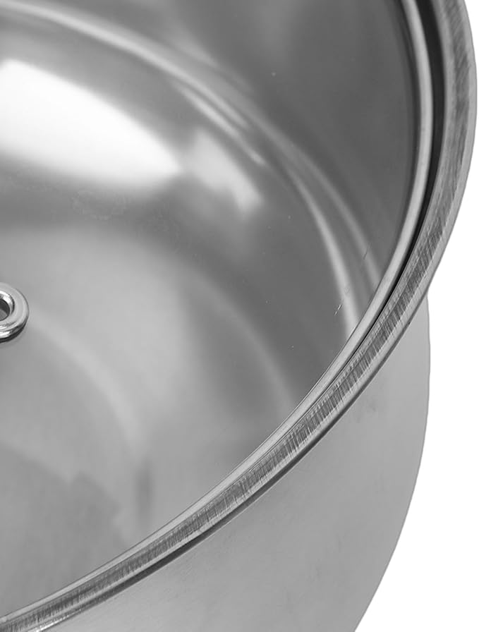 SUS Stainless Steel Cookware Set Kitchen Cooking Pots Set with Glass Lids for 18 to 26cm Milk Pot