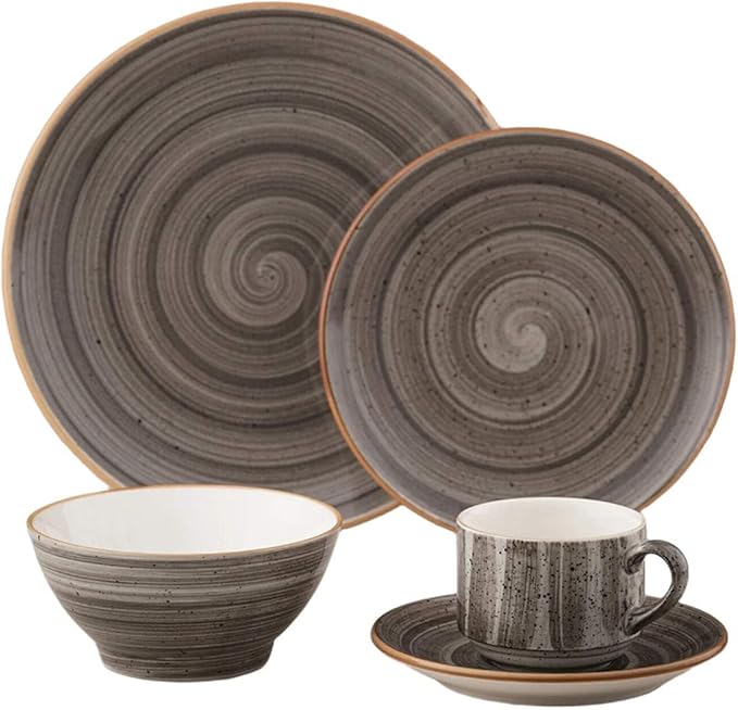 Space Collection 5-Piece Dinnerware Set for 1