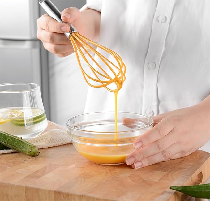 11Pcs Silicone Cooking Utensils Set - Heat Resistant Kitchen Tools Spatula Turner Tongs Spoon Whisk BPA Free Dishwasher Safe Nonstick Cookware Utensils (Yellow)