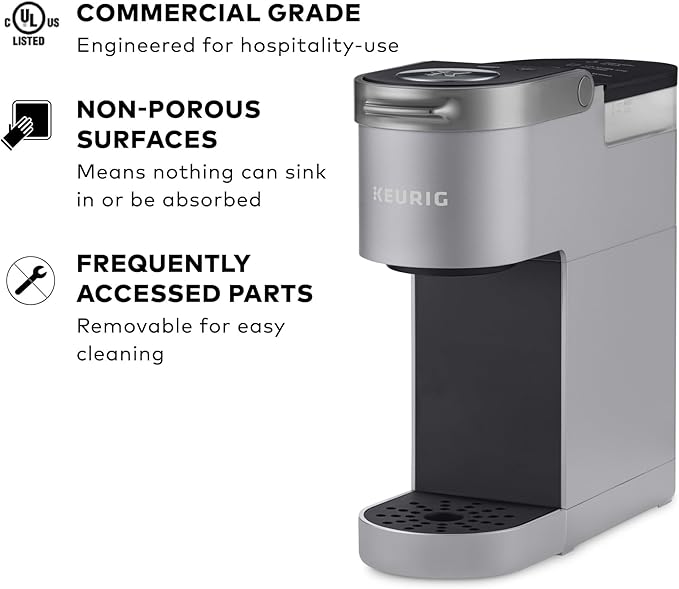 Keurig K-Suite Premium In-Room Hospitality Coffee Maker Single Cup Silver/Black