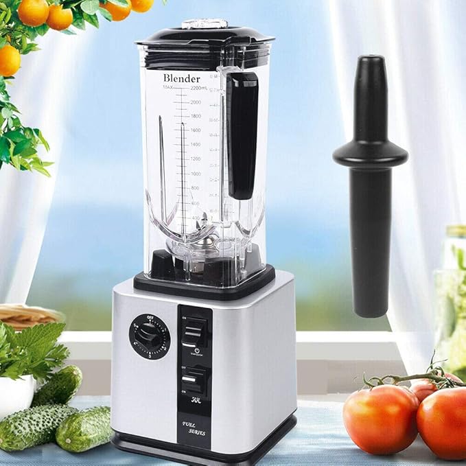 Commercial Blenders with 1800 Watt and 80oz BPA-Free Container Professional High-Speed Countertop Blenders for SmoothiesSelf-Cleaning
