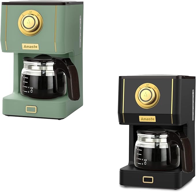 Amaste Coffee Maker 25 Oz Drip Coffee Machine Set