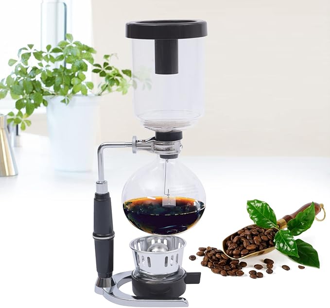 Siphon Coffee Maker Japanese Style Siphon Coffee Maker Tea Siphon Pot Vacuum Coffeemaker Glass Type