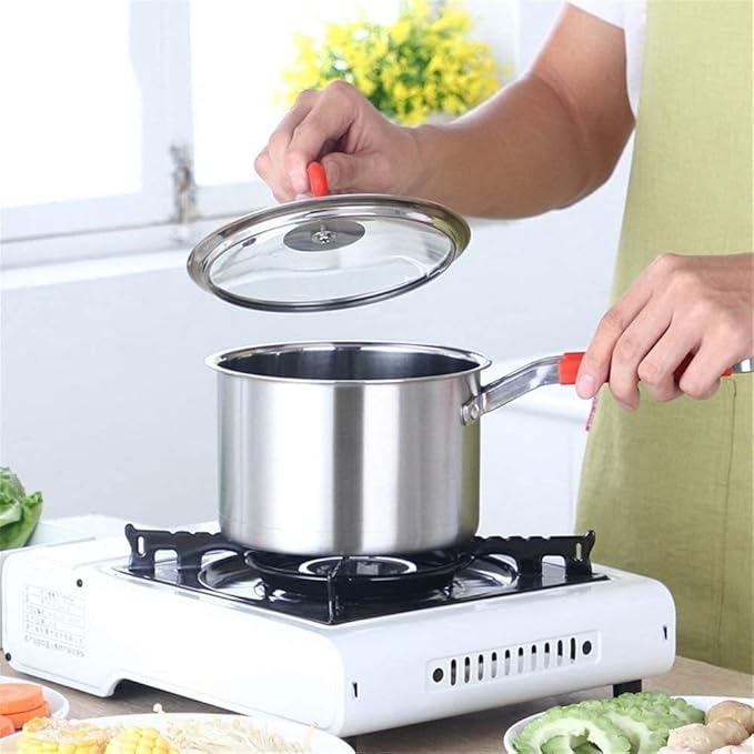 Pot Sets 3-Piece Stainless Steel Cookware Set