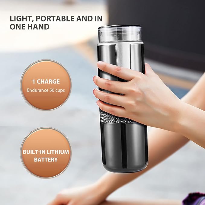 Portable Coffee Maker Coffee Powder Box Machi Capsule Machine Coffee Machine Automatic for Original Capsules Coffee Making Device
