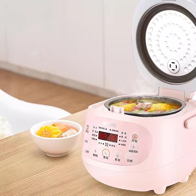 Rice Cookers 2L Automatic Electric Rice Cooker 1-3 People Multi-Functional Intelligent Reservation Mini Rice Cooker Rice Maker