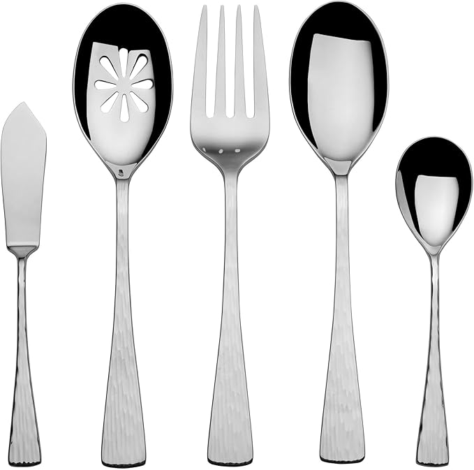 Mikasa Novaro 45-Piece 18/10 Stainless Steel Flatware Set Service For 8