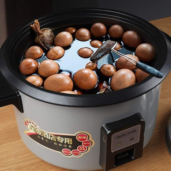 Large-Capacity Rice Cooker Commercial Non-Stick Rice Cooker for Canteen/Hotel/School for 8-30 People (13L2000W) ()
