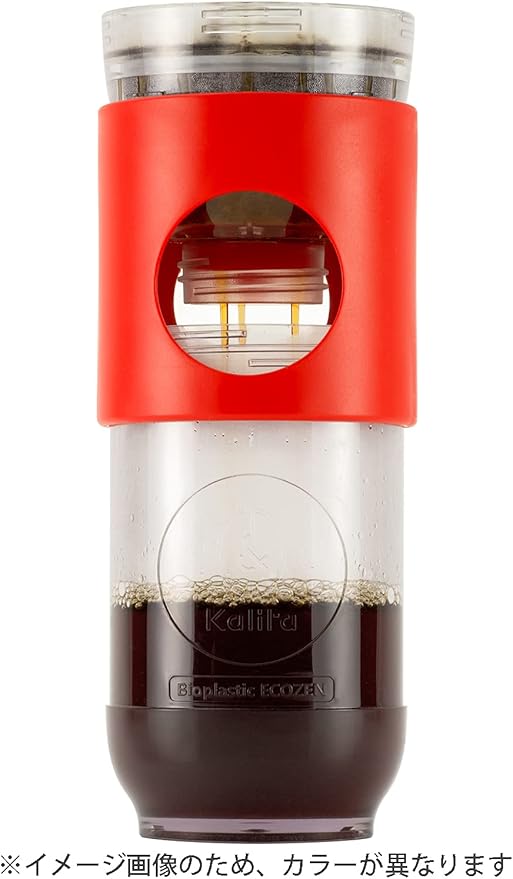 Kalita GO-BREW #35280 Coffee Maker 16.9 fl oz (500 ml) Outdoor Wave Filter With KWF-155 Mint