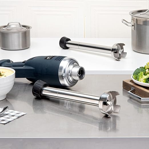 Restaurantware ATTACHMENT ONLY: Hi Tek 14 Inch Immersion Blender Attachment 1 Dishwashable Blending Shaft - Blender Sold Separately Durable Stainless Steel Blender Attachment