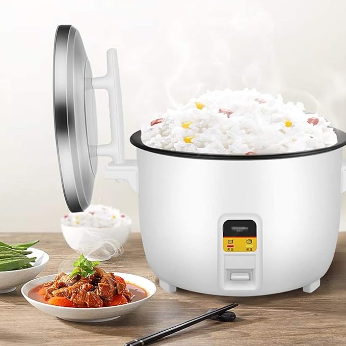 Large Capacity Rice Cooker for 4-40 People - Ideal Commercial Hotel Home Cooking Appliance - Old-Fashioned Canteen Style23L