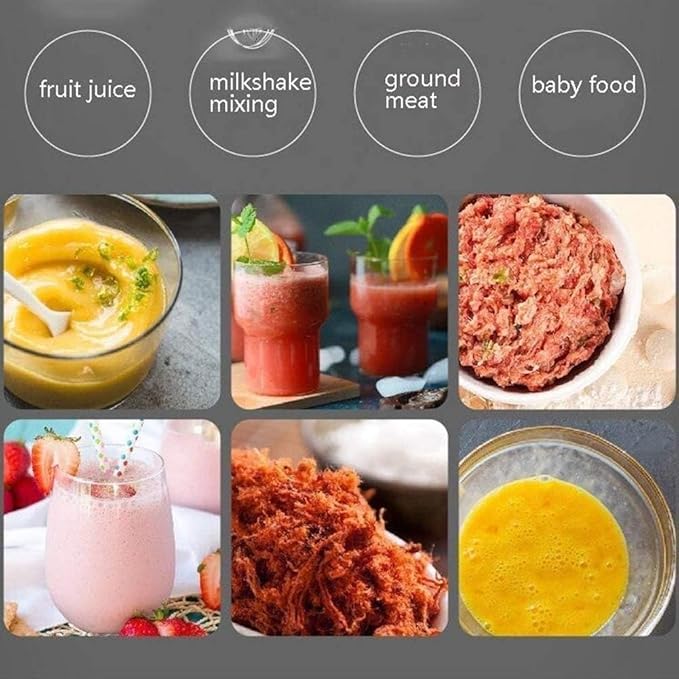 House Kitchen Immersion Hand Blender 8 Speed Stick Mixer with Stainless Steel Shaft &amp Blade 600 Watts Easily Food Mixes Sauces Purees Soups Smoothies and Dips