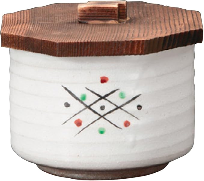 Yamasita Craft 11421090 Hand Grid Rice Cooker with Lid 4.3 x 4.3 x 3.0 inches (10.8 x 10.8 x 7.7 cm)