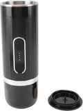 Espresso Coffee Machine 3 in 1 Travel Expresso Maker Leakproof Heat Insulation Efficient Fast Charging Electric Coffee Maker for Car Travel Camping RV Hiking Office