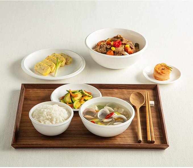 Hankook Chinaware 한국도자기 All in One Home Set Dinnerware Korean Fine Bone-China Dojagi Ceramic