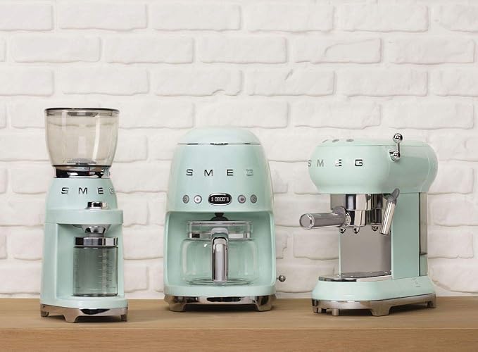 Smeg - Coffee Machine - A Collection of Adult Games and Gifts - Filter Coffee Machine - Light green