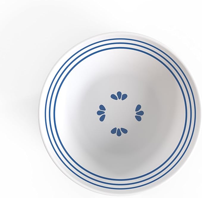 TervisHome Melamine - 12-Piece Dinnerware Set | MediterraBlue Collection | Durable Stoneware-like Quality Dishwasher Safe Perfect for Indoor and Outdoor Use