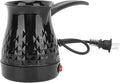 Ejoyous Electric Coffee Maker 600ml Stainless Steel Turkish Coffee Pot with Removable Handle for Home and Travel Electric Kettles for Boiling Water Tea Milk