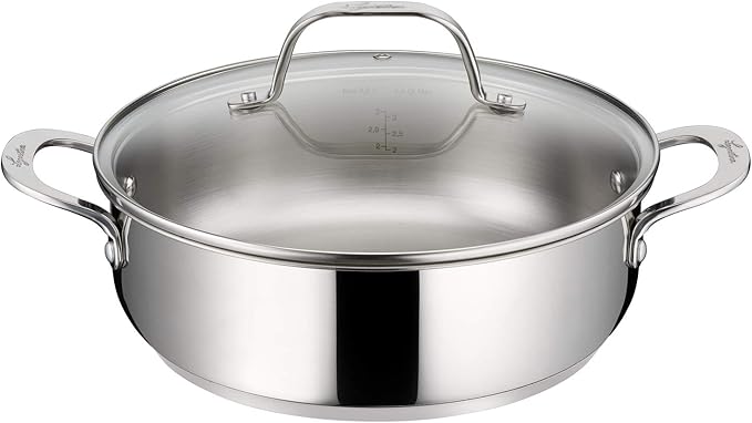 Lagostina 012905600013 Evelia All Heat Sources Including Induction Cookware Stainless Steel Stainless Steel 63.6 x 35.1 x 30.3 cm