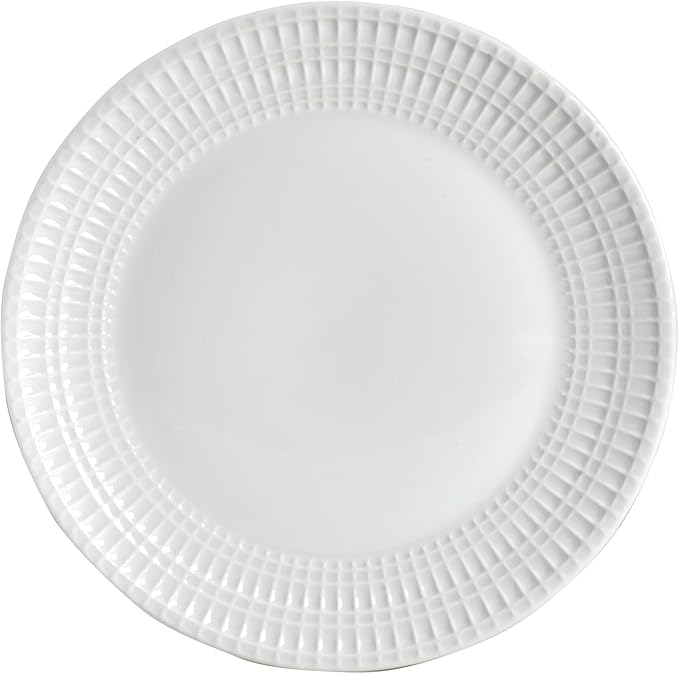 Everyday White Dillan 12 piece Dinnerware Plate Bowl Set Service for 4