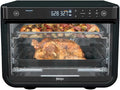 Ninja DT202BK Foodi 8-in-1 XL Pro Air Fry Oven Large Countertop Convection Oven Digital Toaster Oven 1800 Watts Black 12 in. (Renewed)