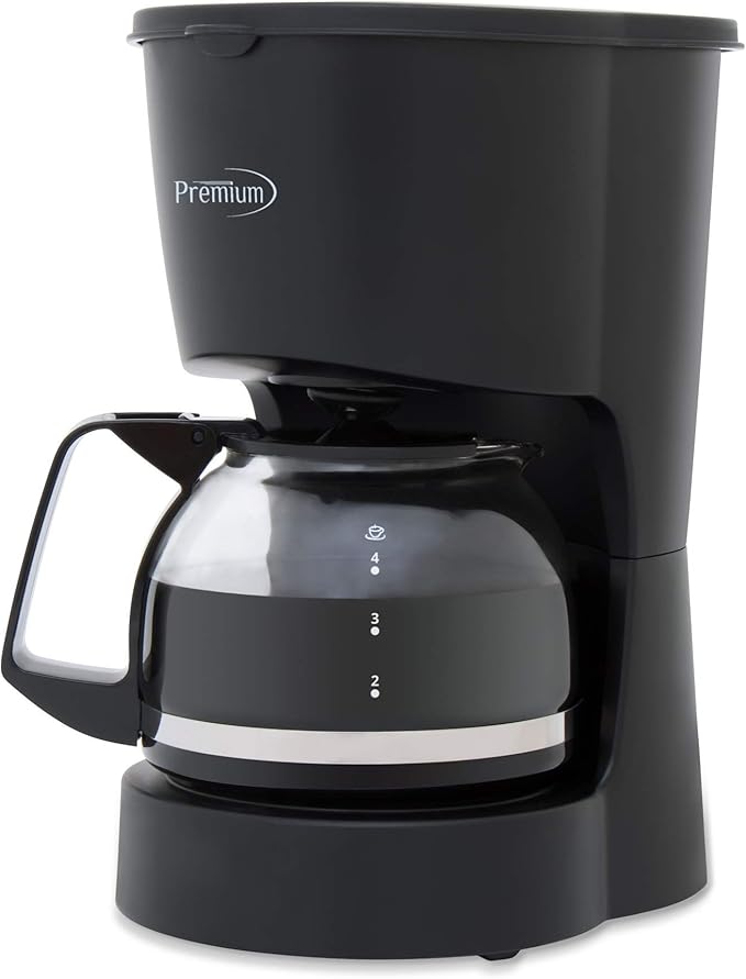 Premium Levella 4-Cup Coffee Maker Black (PCM5422B)
