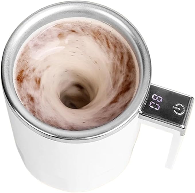Self Stirring Coffee Mug Automatic Self Stirring Mug 350ML Electric Mixing Cup Coffee Milk Powder Blender Magnetic Self Stirring CupElectric Stirring Cup