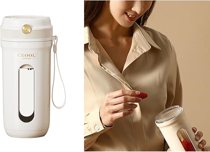Portable Blender Personal for Shakes and with 10 350ml for Travel Office Travel