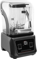 Commercial Blender 2200W Multifunctional Blending Machine with Soundproof Shield ndSpeed Control 23000 RPM High-Speed 67.6oz Large Capacity for Smoothies Juices Milkshakes (110V US Plug)