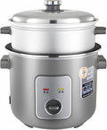 Rice Cooker with Steamer Home Old Fashioned Rice Cooker Automatic Thermal InsulationNon-Stick Innerfor 2-10 People