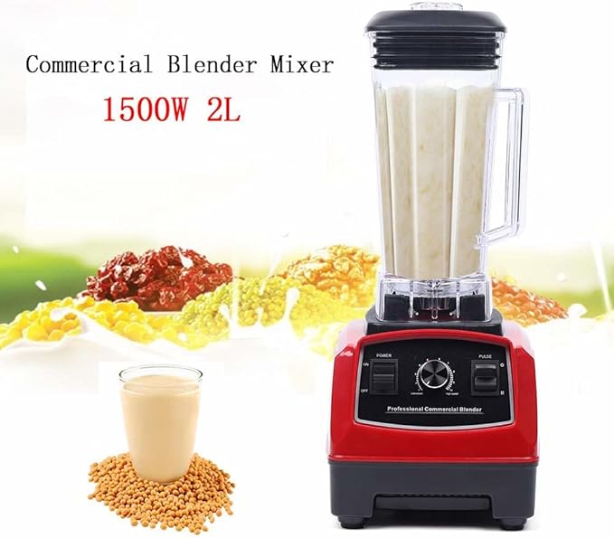 1500W Munsinn Professional Blender Power Food Processor Smoothie Maker