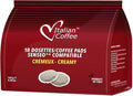 Italian Coffee For Espresso Lovers Italian Coffee pads compatible with Senseo machines (Cremoso 54 Pads)