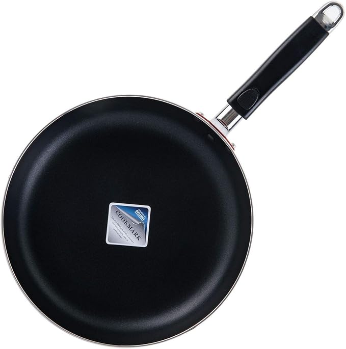 Alpine Cuisine 16-Piece Nonstick Aluminum Cookware Set - Heavy-Duty 2.5mm Pots and Pans with 3Qt 6Qt &amp 10Qt Dutch Ovens 11 Wok 10 Fry Pan Tempered Glass Lids &amp Utensils - Red