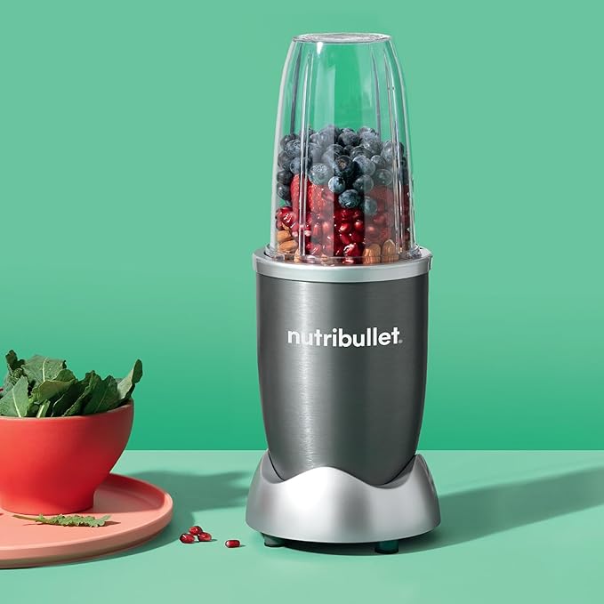 NUTRiBULLET 600 Series Starter Kit - Nutrient Extractor High Speed Blender - 600 W - Graphite