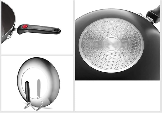 Induction Base 3 Piece Coated Nonstick Cookware Set Pots and Pans Set Kitchen Cook Ware Sets