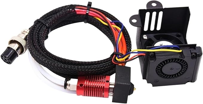 Ender5/CR10/ Ender 3 V2 Full Hotend Kit Strong Extruder 3D Printer Kit With 0.4 Nozzle Cover For Ender 3 v2 Accessories Fan Kit(CR10)