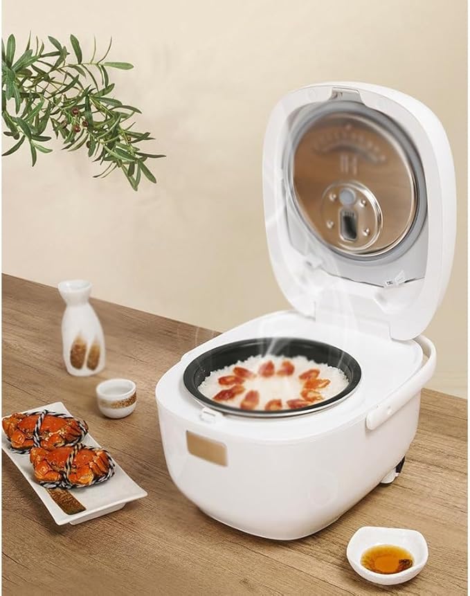 Home Smart Reservation IH Electromagnetic Heating Backup Long Charcoal Rice Cooker Mini Compact
