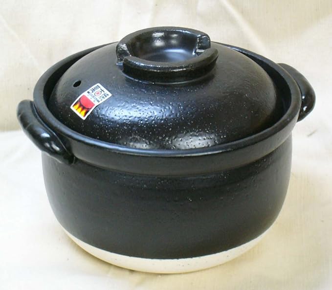 Rice Pot Yokkaichi Banko 3 Go (double lid)