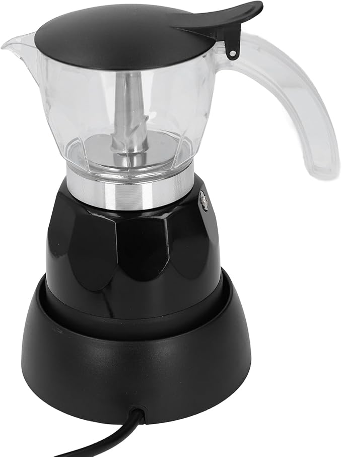 ZJchao Electric Coffee Pot Stylish Practical Electric Coffee Maker Pot 150ML Capacity for Home Kitchen Office