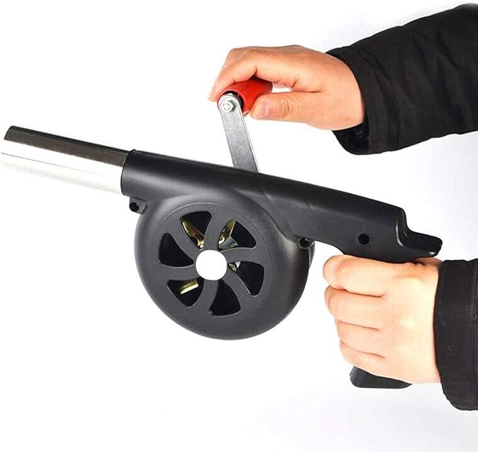 Household Barbecue Picnic Tool Manual Fan Air Blower Portable Lightweight Grill Campfire Durable Outdoor Cooking Camping BBQ Air Blower Cookware Set Cookware Picnic Boiler Cookware