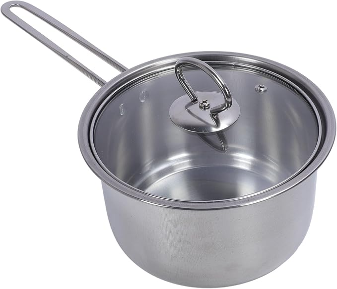 Multifunctional Cookware Set Stylish Craftsmanship Frying Pan Stock Pot Sauce Pan Included Stainless Steel Anti Stick Pan Set with Lids for Home Cooking