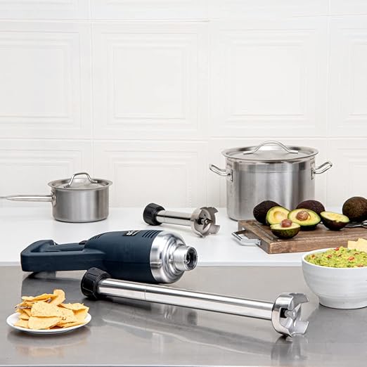 Restaurantware ATTACHMENT ONLY: Hi Tek 21 Inch Immersion Blender Attachment 1 Dishwashable Blending Shaft - Blender Sold Separately Durable Stainless Steel Blender Attachment