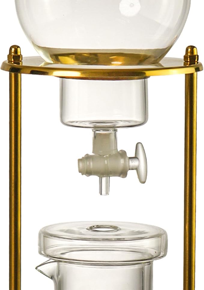 Ice Drip Coffee Pot Dripper Bottle Iced Coffee Maker 600ml for Camping