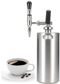 Stainless Steel Home Brew Nitrogen Infusion Coffee Keg SystemNitro Cold Brew Coffee Maker Nitrogen Gas System Coffee Dispenser Kit(3.6L) cold brew coffee maker nitro toddy iced nitro coffee m
