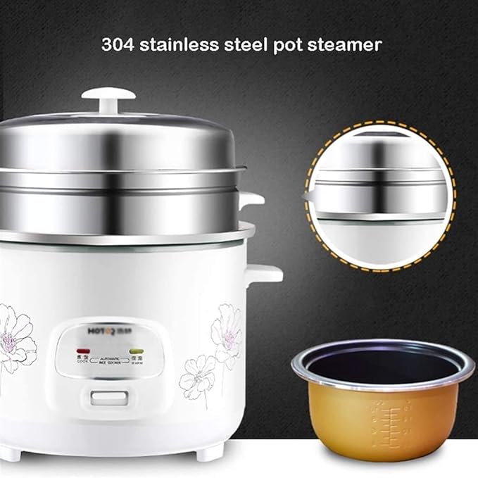 Rice Cooker and Steamer Household Non-Stick Rice Cooker Warm Function for 2-9 People