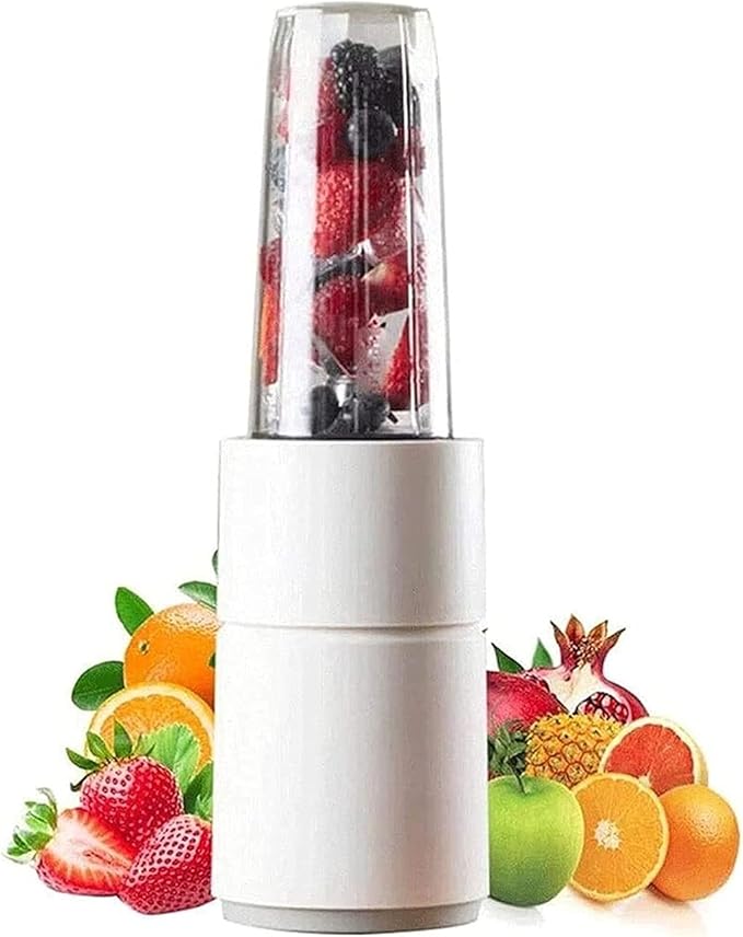 Personal Countertop Blender - Portable Blender for Milkshake Fruit Vegetables Drinks Smoothie Small Mini Food Blenders Processor Shake Mixer Maker with 1 * 450ML Travel Cup