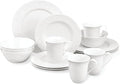 Lenox 851746 Opal Innocence Carved 16-Piece Dinnerware Set