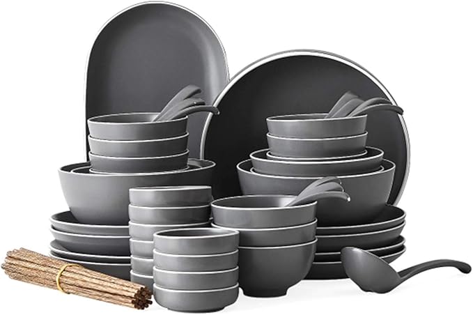 Palace Style Tabletop Dinner SetsFine Dinnerware Sets Dinner Plate Ceramics Dinner Sets 16 Pieces Nordic Style Porcelain Combination Set